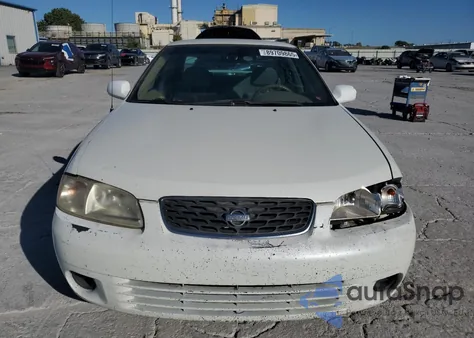 2000 Nissan Sentra Base z USA, uszkodzony, nr VIN 3N1CB51D6YL352670